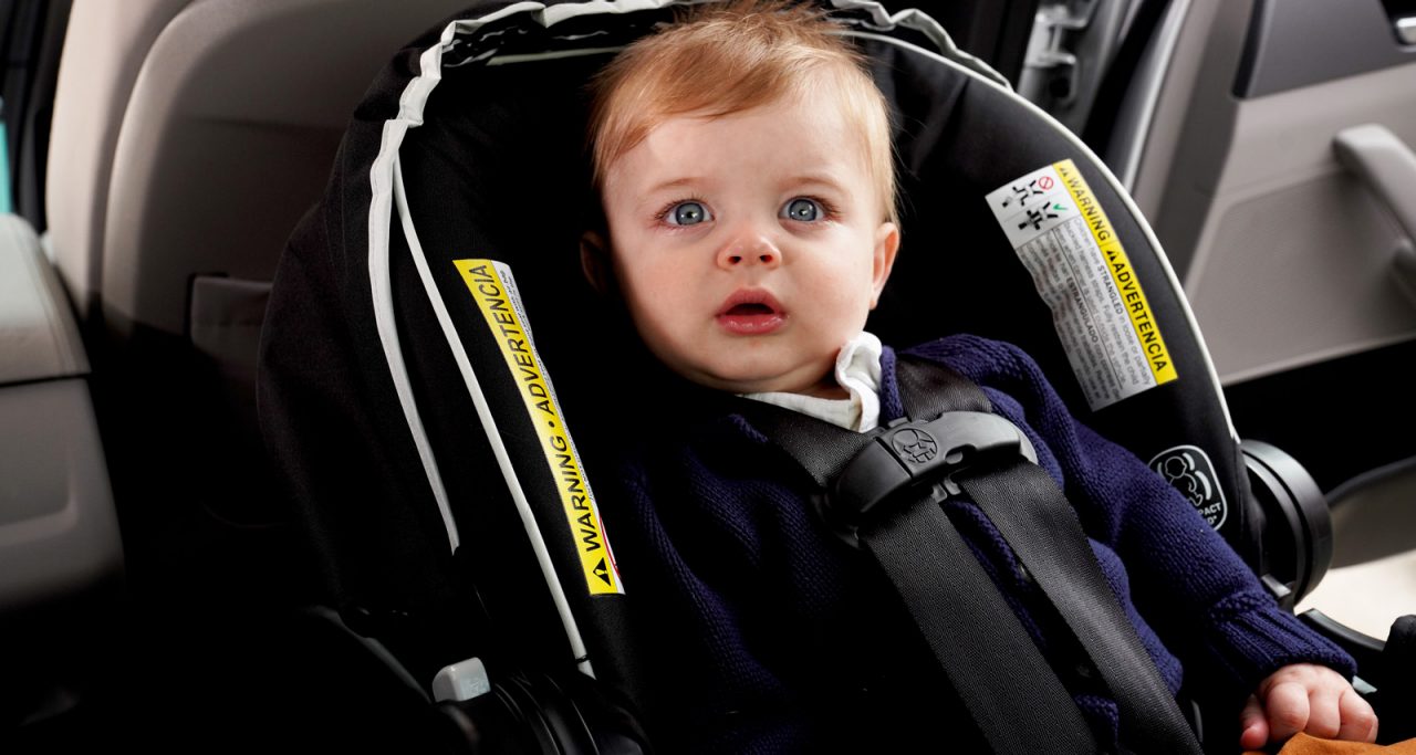 child in car safety seat